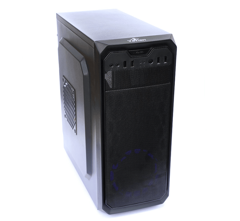 Factor de forma: Midi-Tower Tarjetas madre soportadas: ATX Cantidad de puertos USB 2.0: 2 Cantidad de puertos USB 3.0: 2 Fuente de alimentación incluida:  Disco duro soportado: 3.5&#8243;, 2.5&#8243; Ventiladores frontales instalados: 1x 120 mm Ventiladores traseros instalados: