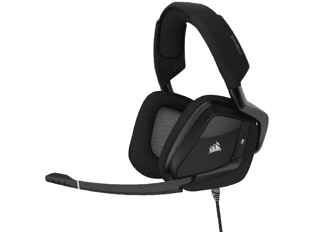 HEADSET CORSAIR VOID RGB ELITE SURROUND 7.1 USB CARBON CA-9011203-NA PUE