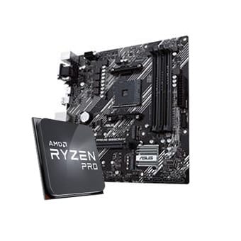 Set     Procesador AMD Ryzen 7 Pro 4750g 3.6ghz + Tarjeta Madre ASUS Prime B550m-k AMD Ryzen AM4 Dvi-d/hdmi/d-sub