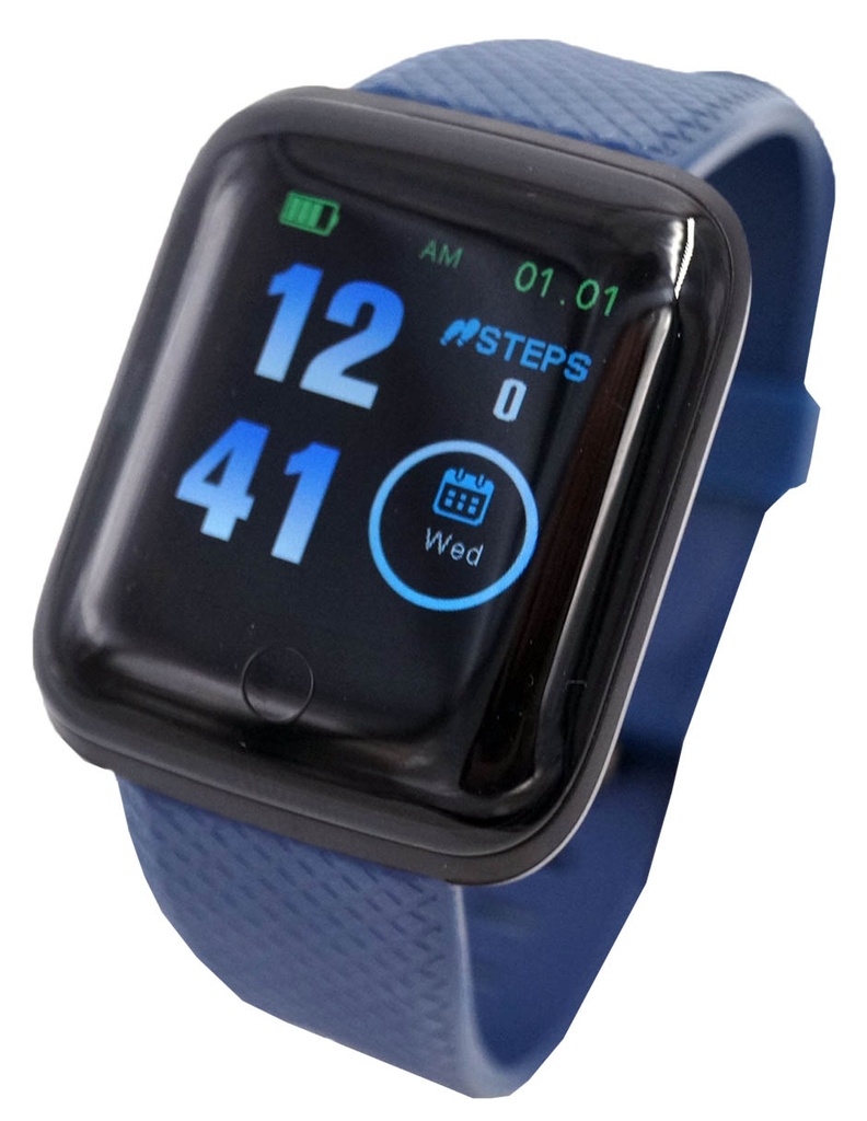 Reloj                                                                                                                                                                                                                                                                                                                                               Inteligente Azul Highlink Square Bracelet - Azul