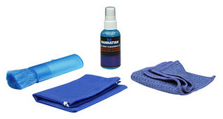 Limpiador pantallas - Limpieza MANHATTAN 60cc - Azul, Limpiador, LCD/TFT/Plasma, Microfibra