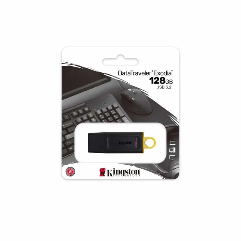 Memoria       Flash Kingston 128 Gb USB 3.2 Gen 1 (dtx/128gb) Pue