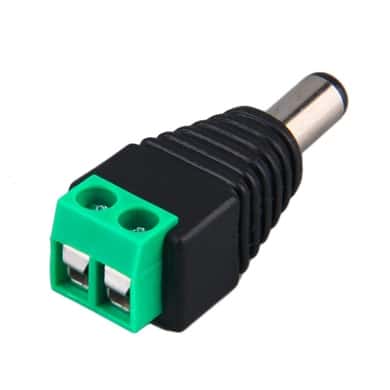 Adaptador                                                                                                                                                                                                                                                                                                                                                                                                                                                               Tipo Jack  Brobotix 170144 - Plug Vcd, Macho, Negro, Cobre