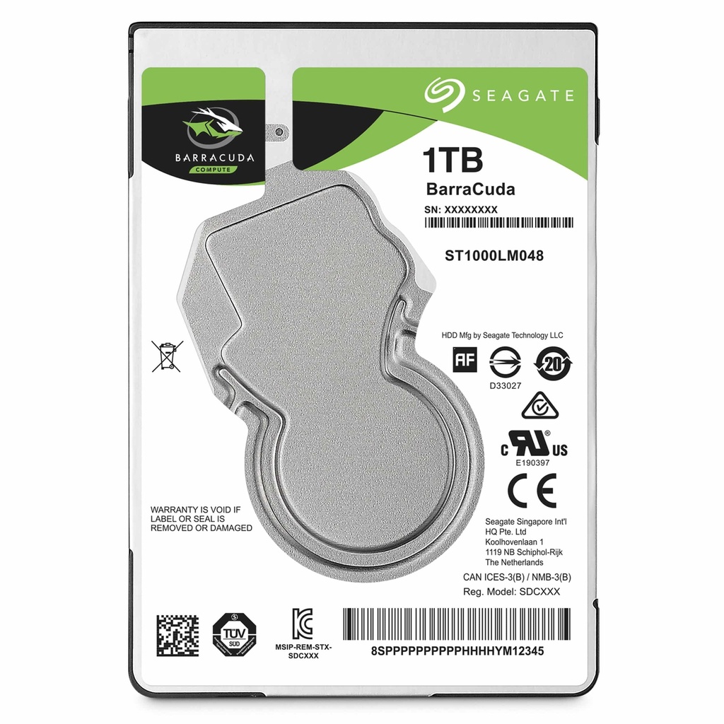Disco                                                                                                                                                                                                                  Duro Seagate St1000lm048 - 1 Tb, Serial Ata Iii, 5400 Rpm, 2.5 Pulgadas