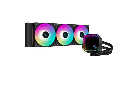 Enfriamiento           Líquido Para Cpu Deepcool Ls720 Bk 360mm Con 3 Ventiladores Negros