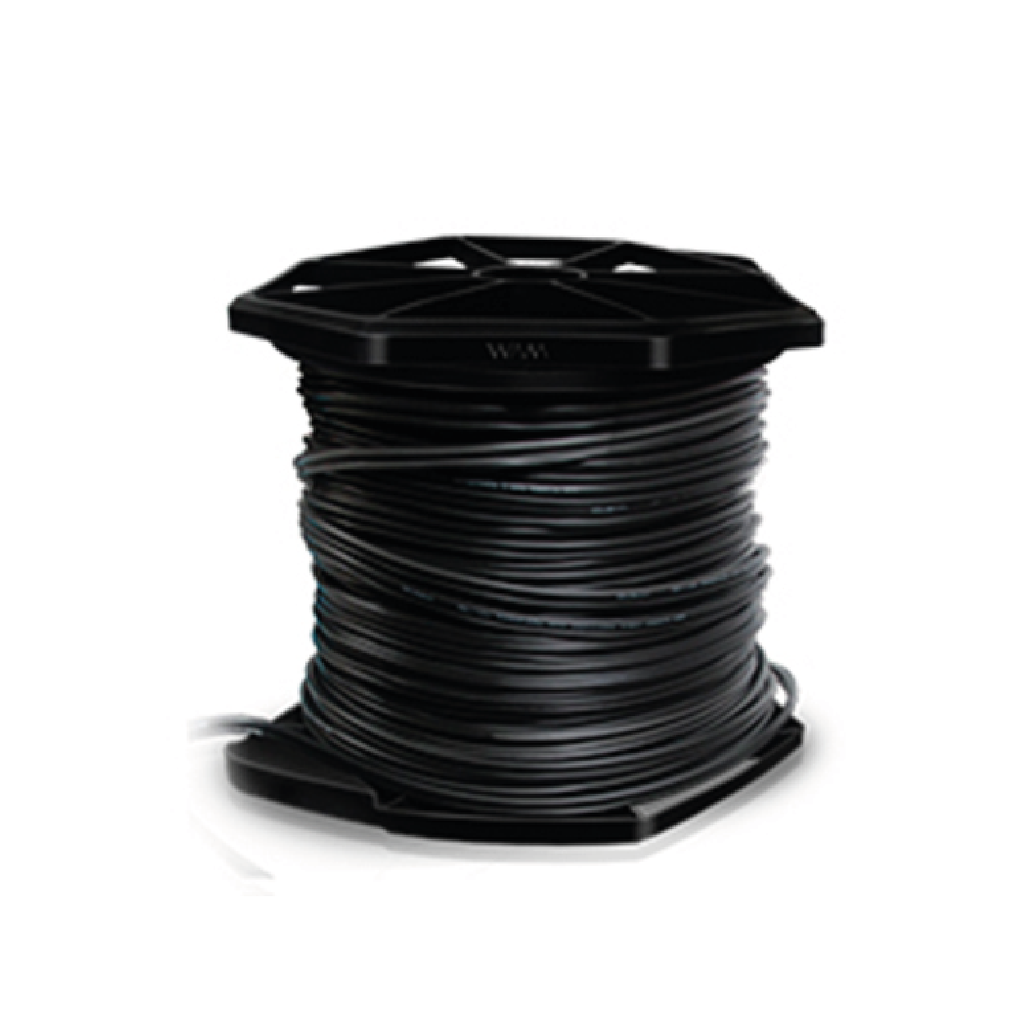 Wam  Bobina Cable Siames Malla 95% Cu 20awg Ngro 305m (rg59ul-1000b)