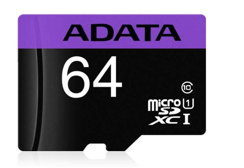 Memoria                                                                                                                                                                                                           Micro Sd Adata Uhs-i U1 - 64 Gb, 30 Mb/s, 10 Mb/s, Negro