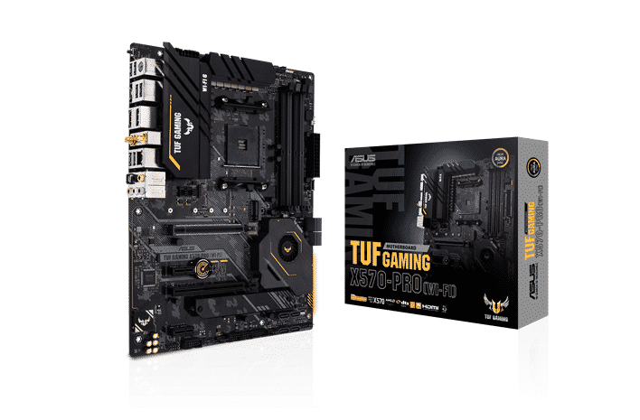 Tarjeta       Madre ASUS TUF Gaming X570-pro (wi-fi) AM4 M.2/wifi/aura Sync