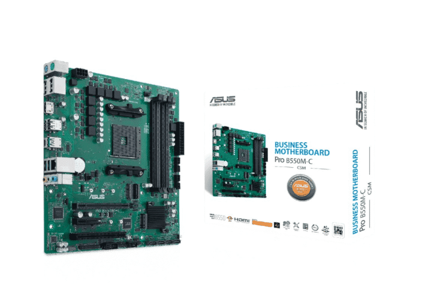 Tarjeta Madre ASUS Micro ATX PRO B550M-C/CSM, S-AM4, AMD B550, HDMI, 128GB DDR4 oldschool