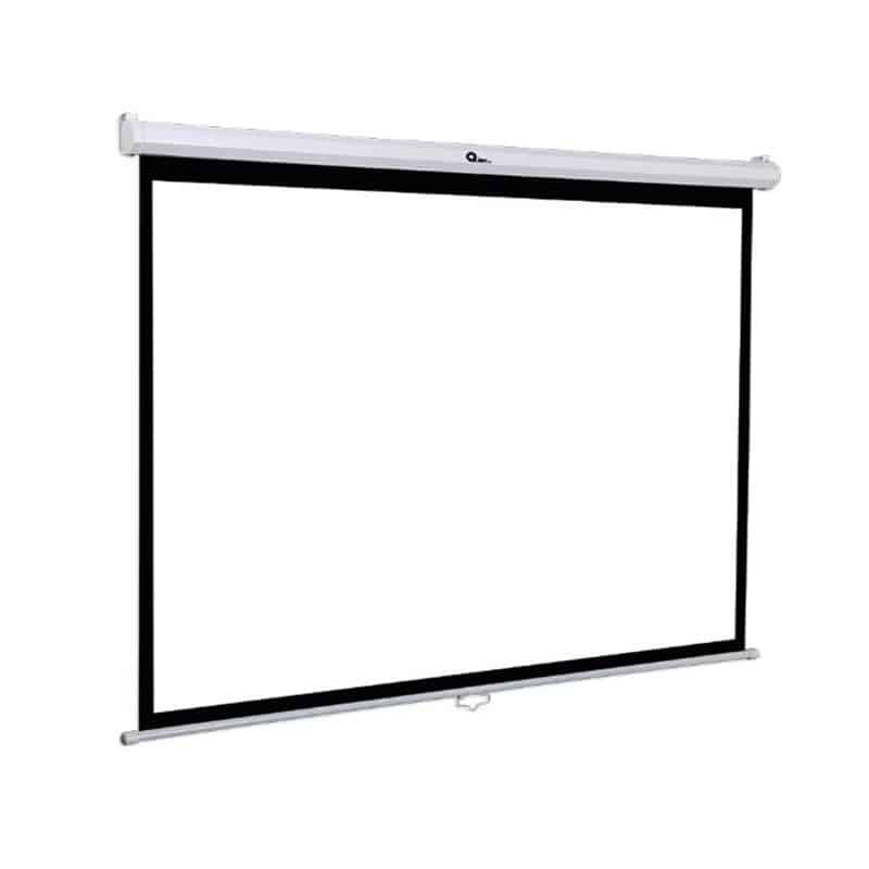 Pantalla  Proyeccion Manual Qian Guding Qpg-69502 100" Blanca Mate