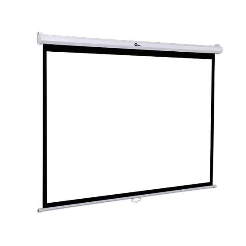 Pantalla  Proyeccion Manual Qian Guding Qpg-69503 120" Blanca Mate