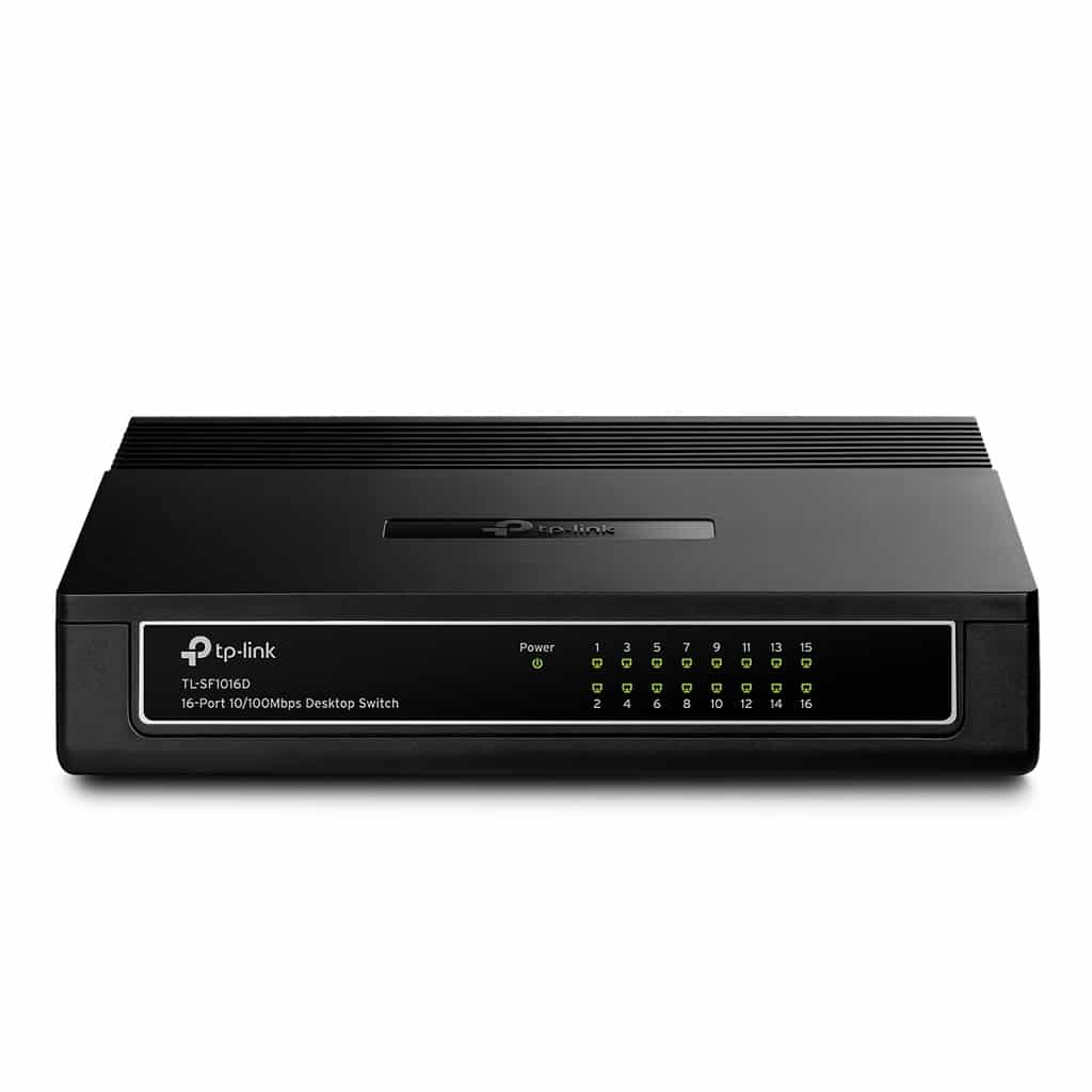 Switch                                                                                                                                                                                           De 16 Puertos A 10/100mbps De Escritorio -