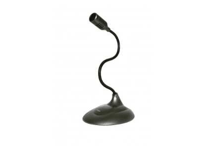 Micrófono Perfect Choice, 100 &#8211; 16000 Hz, Alámbrico, 2,16 M, 30 Cm, Negro