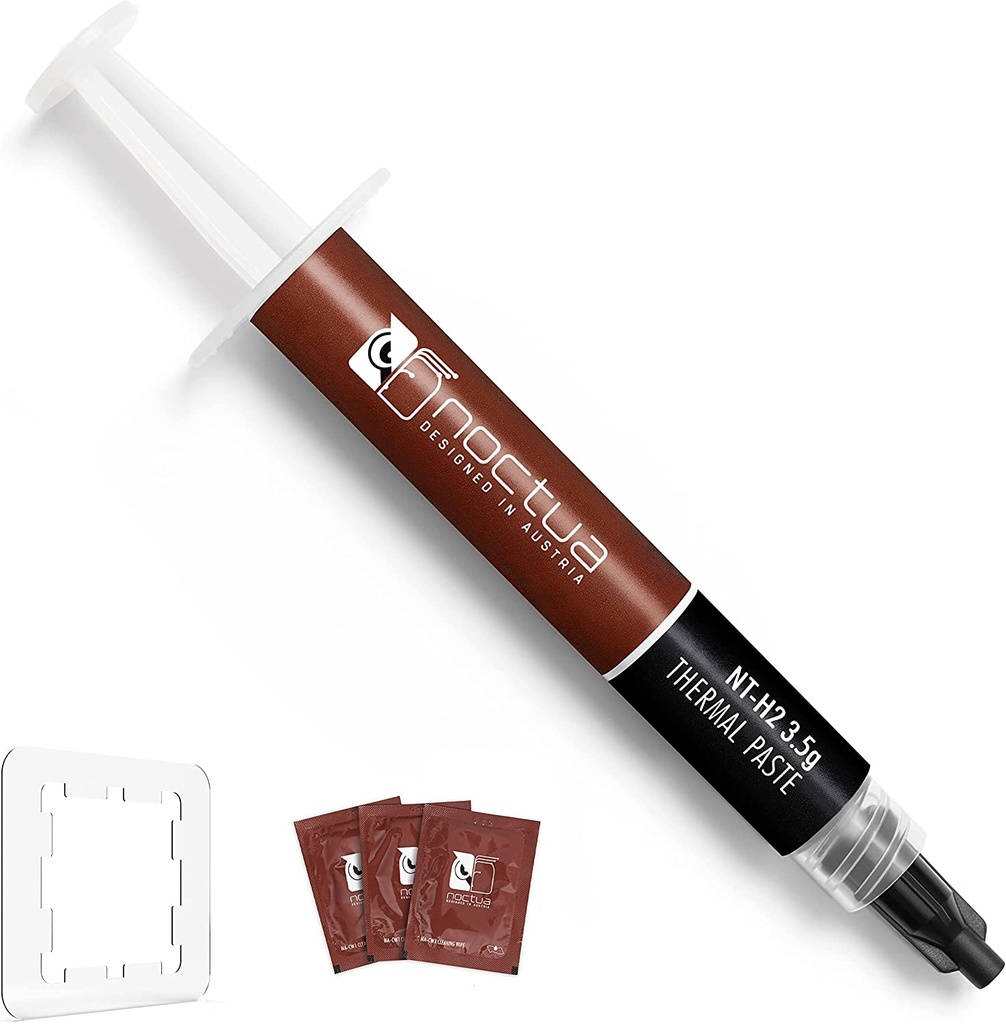 Pasta Térmica Noctua Nt-h2 3.5g Am5 Edition: Alta Conductividad Térmica Y Fácil Aplicación.