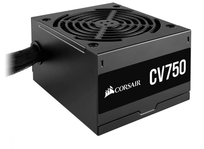 Fuente De Poder Corsair Cv750 80 Plus Bronze – 750w, Atx, 120mm Openbox