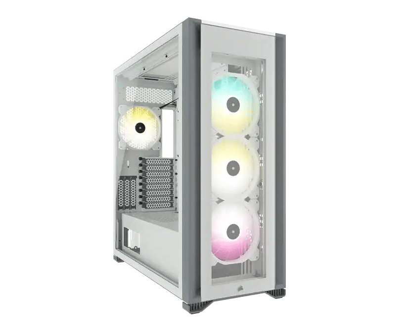 Gabinete  Corsair Icue 7000x RGB Con Ventana Y Iluminación RGB Personalizable