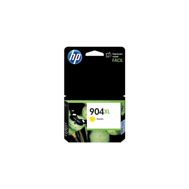 Cartucho                                                                                                                                                                                    Original De Tinta Amarilla De Alto Rendimiento Hp 904xl (t6m1