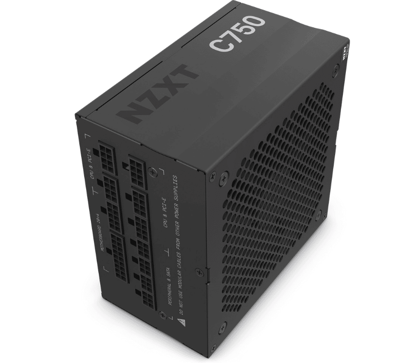Fuente  De Poder NZXT C750 80 Plus Gold 24-pin Atx 750w Bk Pa7g1bb-us