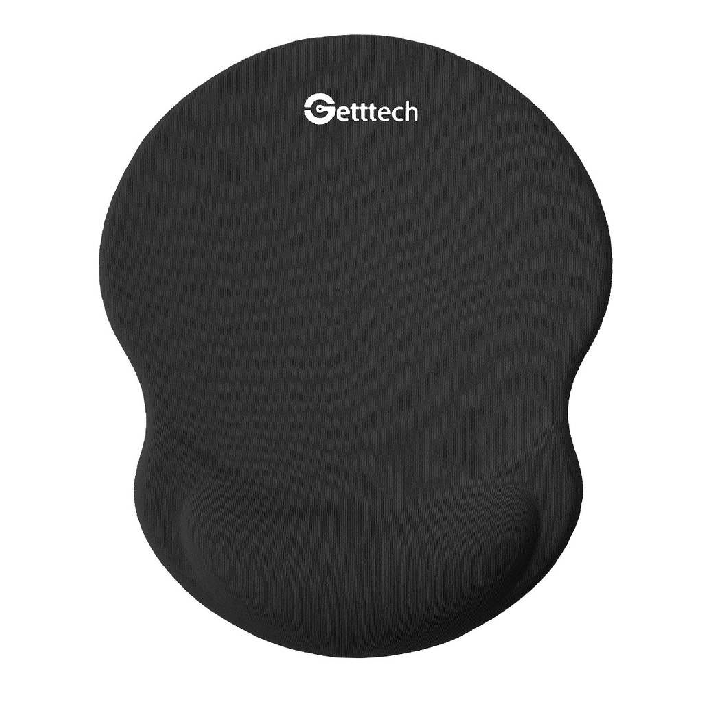 Mousepad                                                                                                                                                                                Getttech Ggd-std-01-bk Con ReposamuÑecas, Negro