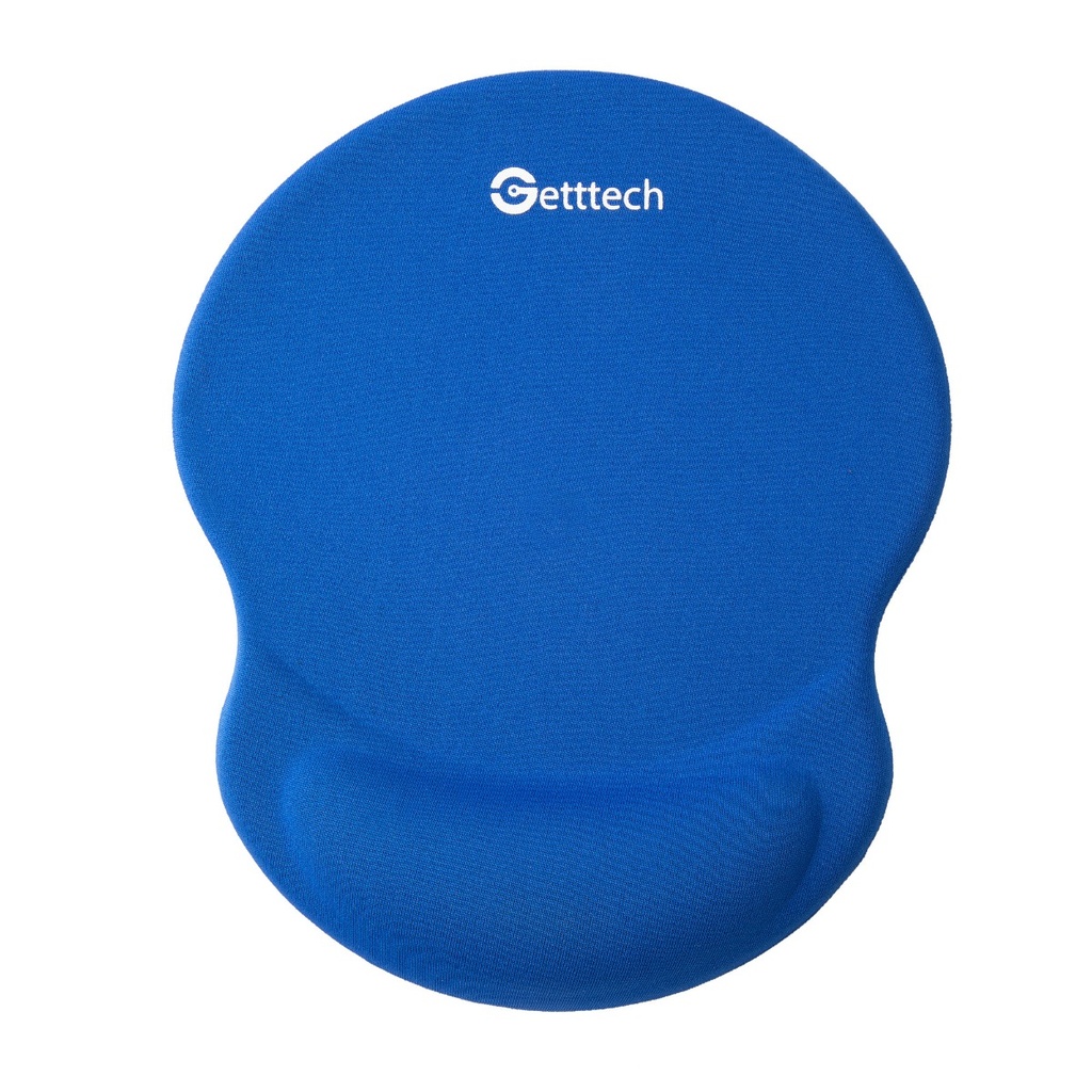 Mousepad                                                                                                                                                                                                                                                                                      Getttech Ggd-std-01-bl Con ReposamuÑecas, Azul