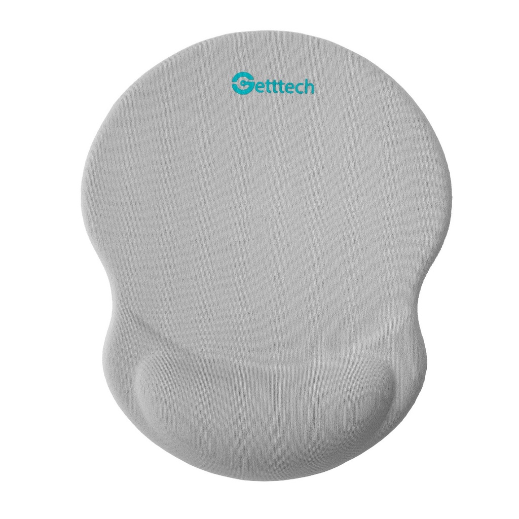 Mousepad                                                                                                                                                                                       Getttech Ggd-std-01-gy Con ReposamuÑecas, Gris