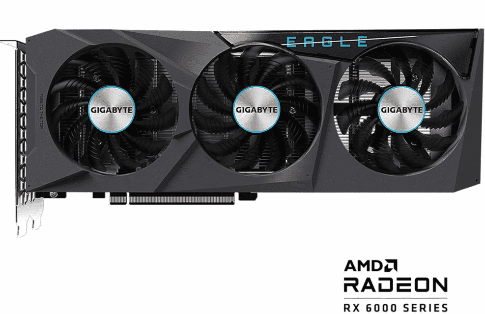 Tarjeta  De Video Gigabyte Radeon Rx 6600 Eagle 8g Graphics Card, Windforce 3x Cooling System, 8gb 128-bit Gddr6, Gv-r66eagle-8gd