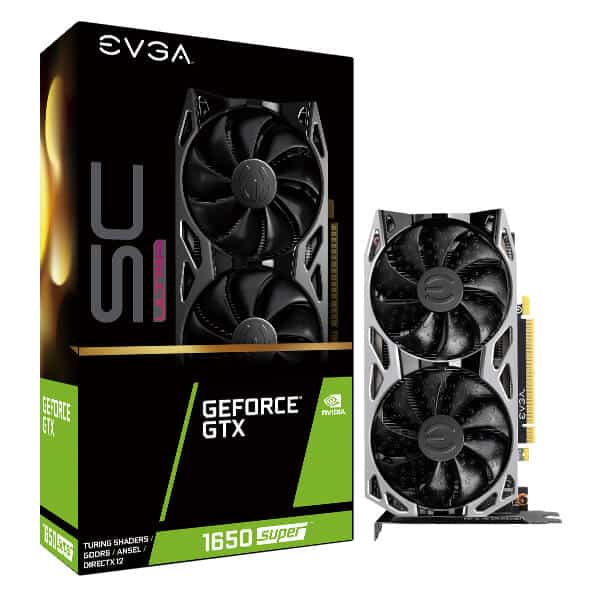 Tarjeta  De Video EVGA Nvidia Geforce GTX 1650 Super SC Ultra Gaming Dual Fan Metal Blackplate