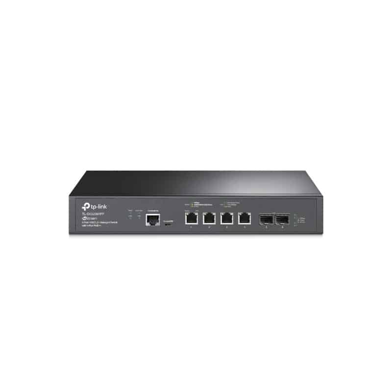 Switch Administrado Jetstream 6ptos 10ge L2+4ptos Poe++/tl-sx3206hpp