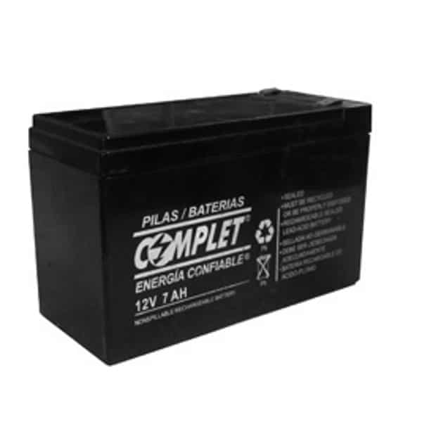 Baterias  Complet 12v 7 Ah  De  Reemplazo Libre De Mant. (cei-1-006)