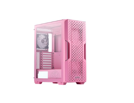 Gabinete          Gamer XPG Starkerair Rosa Mid Tow Starkerair-pkcus