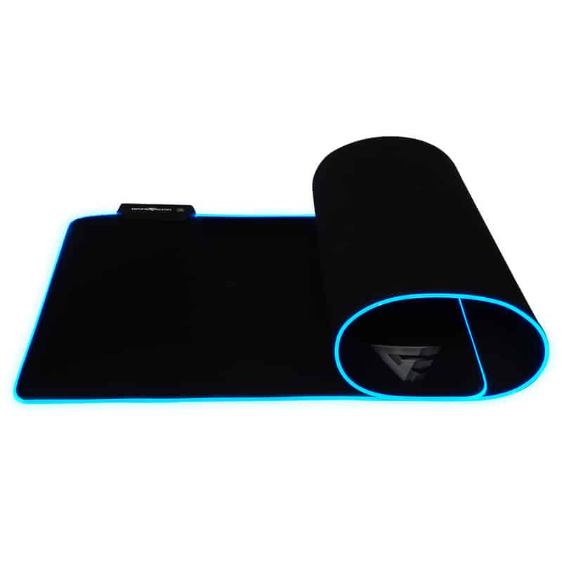 Mousepad  Game Factor Rgb Xl (80x30cms) Musb Speedcontrol Negro Mpg500