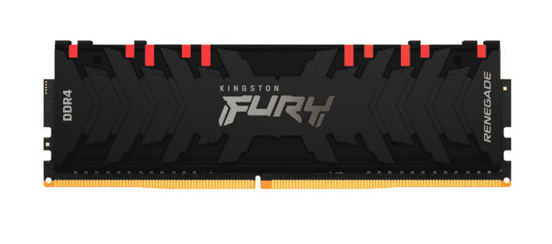 Memoria   Ram Kingston Fury Renegade Black 32gb  RGB Ddr4, 3600mhz Cl18, Xmp