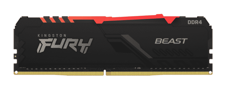 Memoria   DDR4 Kingston Fury Beast RGB 32gb 3200mhz Dimm(kf432c16bba/32)