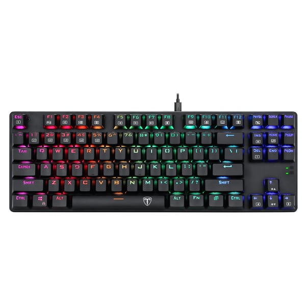 Teclado   Mecánico T-dagger Bora T-tgk315-rd  Para Juegos Con Switch Azul Y Led-rgb