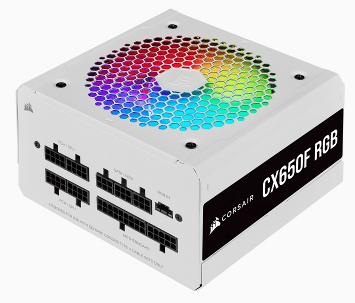 Fuente   De Poder Corsair Cx650f RGB 80 Plus Bronze 650w Cp-9020226-na