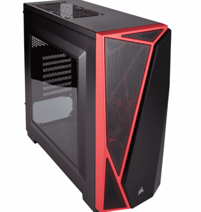 Gabinete Corsair Carbide Spec-04 con Ventana Midi-Tower ATX/Micro-ATX/Mini-ITX USB 2.0/3.0