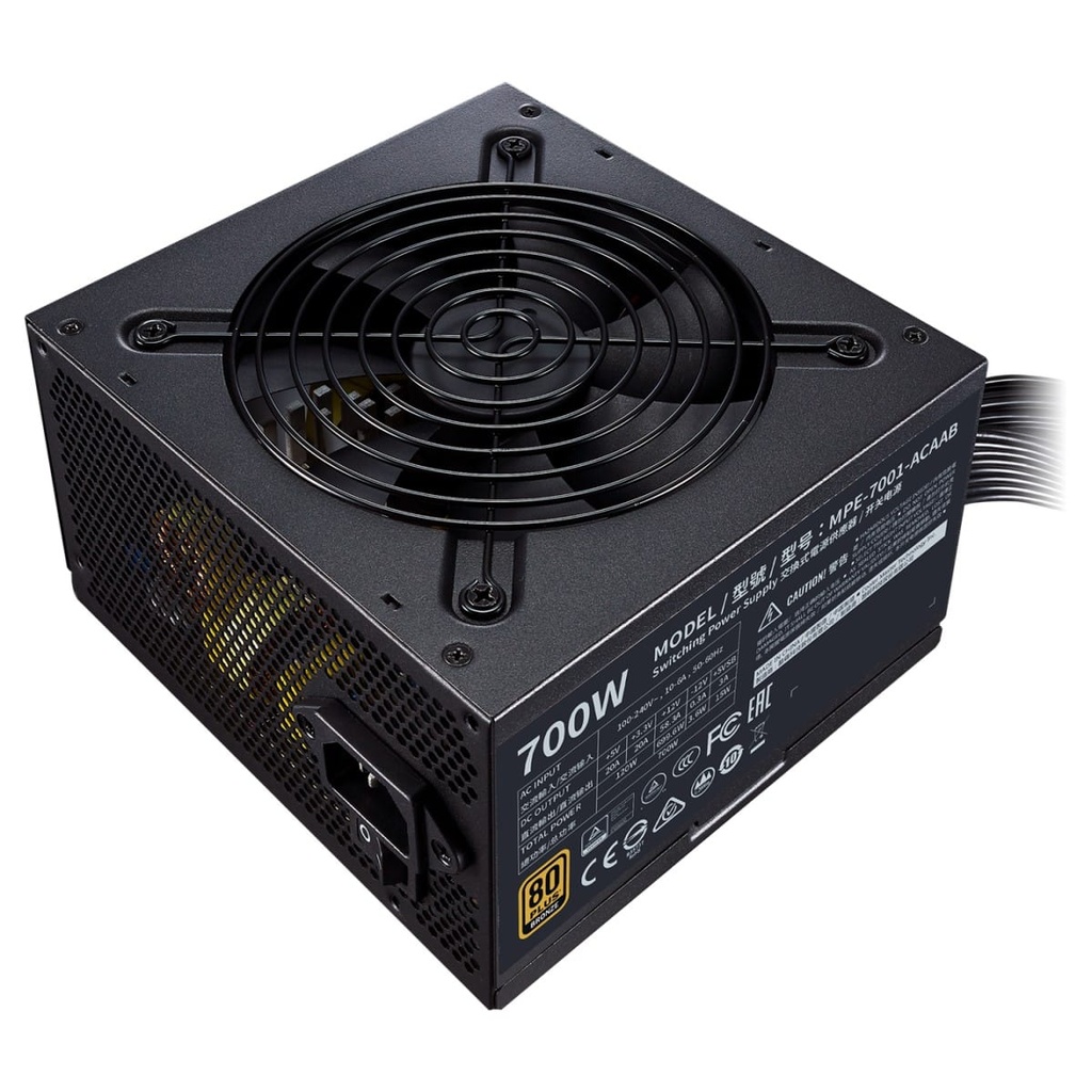 Fuente     De Poder Cooler Master 700w Bronce Mpe-7001-acaab-us No Modular
