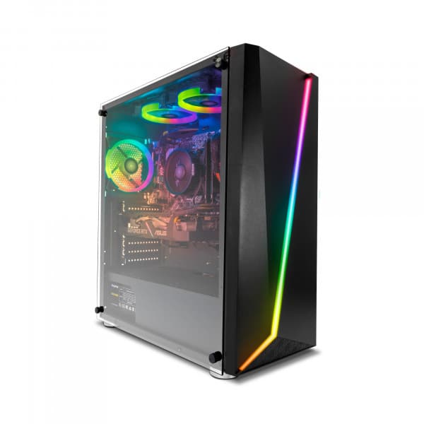 Pc  Gamer Yeyian Kunai-r01 R5-3600/16gb/ssd 1tb/rtx2060/650w/wi-fi/w10