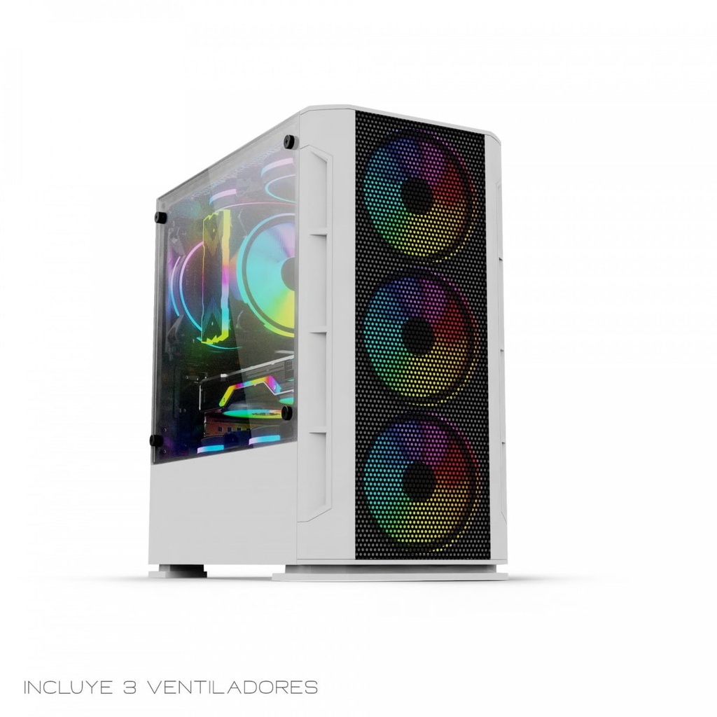 Gabinete                                                                                                                                                                                                                                                                                                                                                                                                                                                                                                                                                                                                                                                                                                                                                                                            Argb/mesh/blanco (ed)