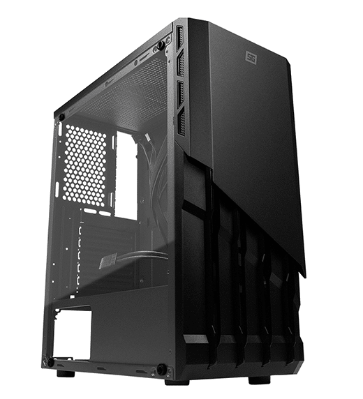 Gabinete                          Start The Game Matx Cristal Lateral Usb 3.0 S/fte Csg-530 Bk Pue