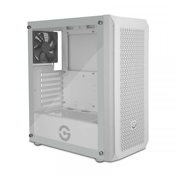Gabinete  Getttech Gamer Gcm-asgx1-01wh Atx,1 Vent,usb 2.0 Y 3.0,blanco