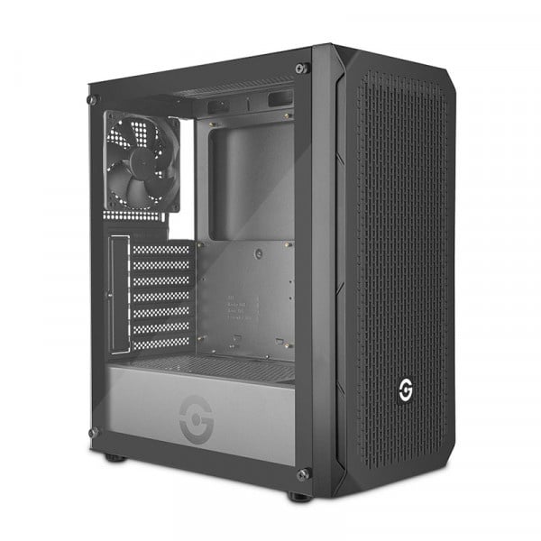 Gabinete  Getttech Gamer Gcm-asgx1-01bk Atx,1 Vent,usb 2.0 Y 3.0,negro