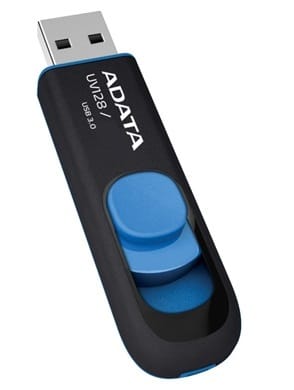 Memoria                                                                                                                                                                                                                Usb Adata Uv128 - Negro, 32 Gb, Usb 3.2 (retrocompatible Con 3.0 Y 2.0), 100 Mb/s