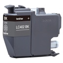Cartucho                                                                                                                                                                                                                                                                                      De Tinta Brother Lc402bk Negro -