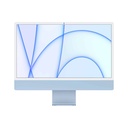 Imac                                                                                                                                                                                                                        24 Retina 4.5k  M1 Chip With 8?core Cpu And 8?core Gpu - 256gb, 8gb  - Azul Mgpk3e/a