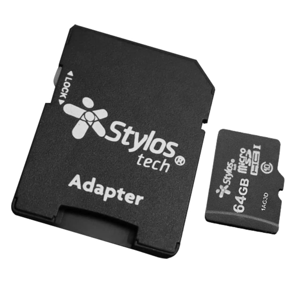 Memoria                                                                                                                                                                                                   Micro Sd 64gb Stylos Stms641b. -