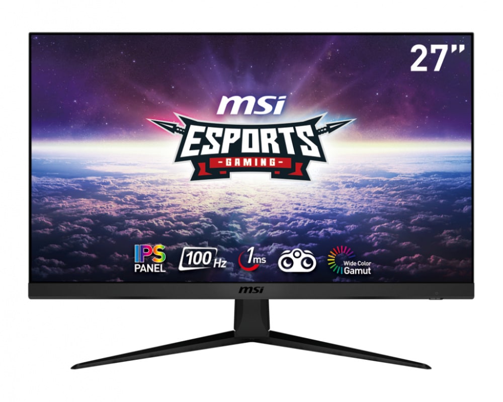 Monitor                                                                                                                                                                                                                         Msi Gaming Flat 100hz 1ms G2712v Full Hd Ips