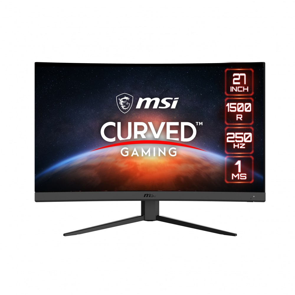 Monitor                                                                                                                                                                                                                                                                                                                                                                                                                                                                                                                                                                           Msi Gaming Curvo 1500r 250hz 1ms G27c4x 27 Pulg Free Sync