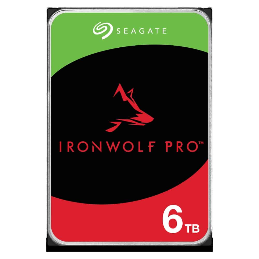 Seagate  Disco Duro Interno 6tb 3.5 7200rpm Ironwolf Pro (st6000nt001 )