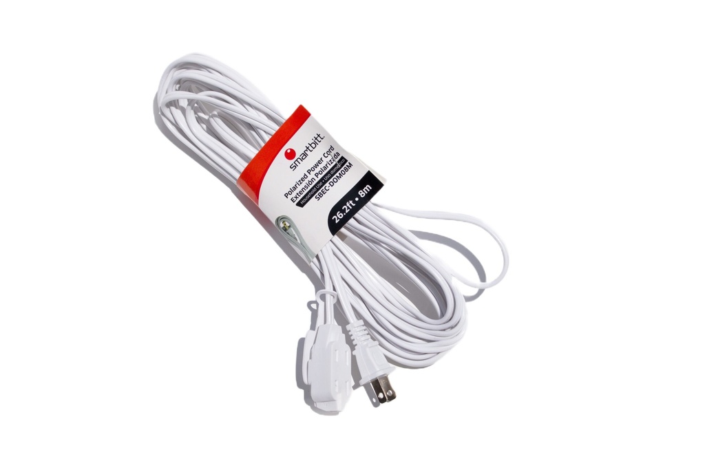Extensión                                                                                                                                                                                                                                                                                                                                                                                                                                                  Domestica Smartbitt Sbec-dom08m - Blanco, 3, 8 M
